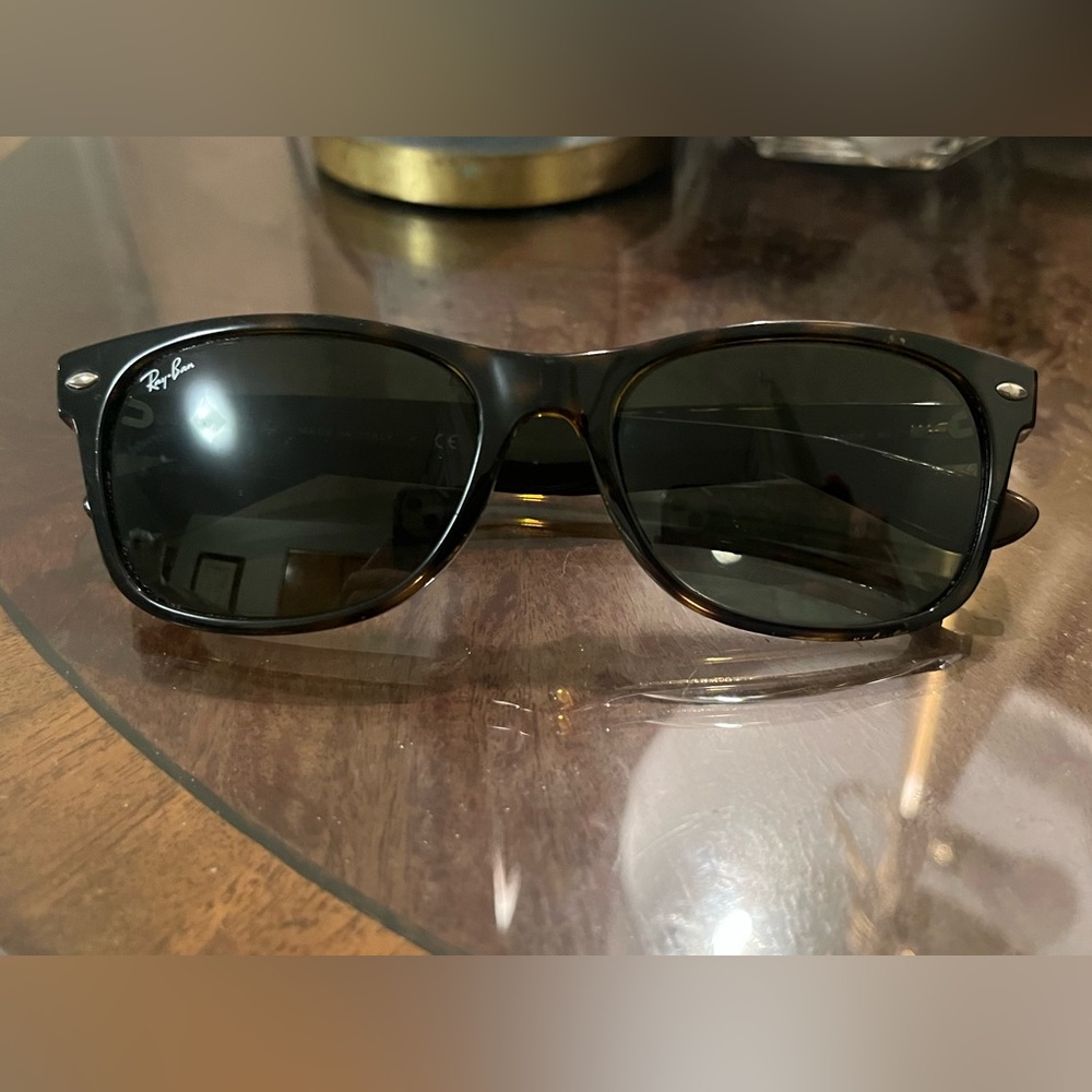 Ray-Ban Women's Sunglasses - Tortoise Frame with Dark Green Lenses